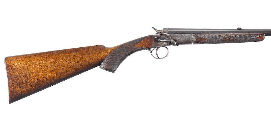 Bonhams : A .290 hammer rook-rifle by Holland & Holland, no. 10009