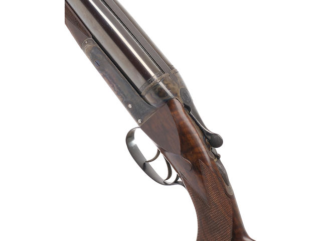 An early .470 (3&#188;in) boxlock ejector rifle by Joseph Lang & Son, no. 14373