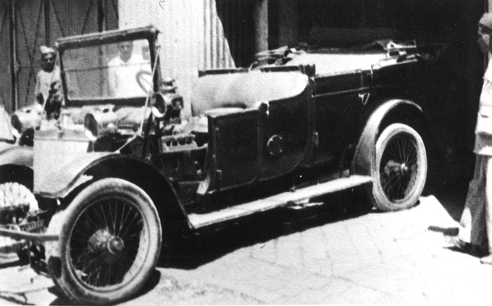 Originally the property of H.H. The Maharajah of Rewa,1912 Lanchester 38hp Detachable Top Open Drive Limousine  Chassis no. 1154 Engine no. 1197