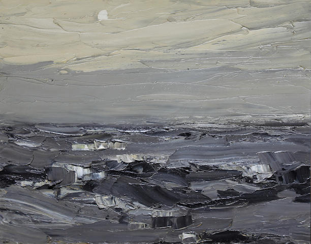 Sir Kyffin Williams R.A. (British, 1918-2006) Sea mist of Anglesey