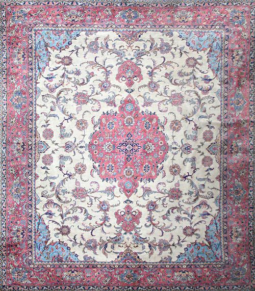 A Tabriz carpet