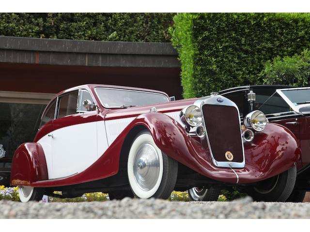 Mention d'honneur au Concours d'El&#233;gance de Villa d'Este 2011,1935 Delage D8-105 Sport Coup&#233;  Chassis no. 40123 Engine no. 6S