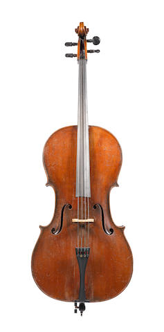 A Cello of the Vosges School, circa 1900 (3)