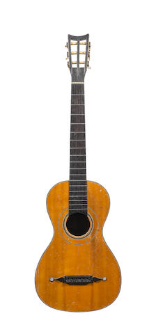 An English Guitar attributed to Louis Panormo, London, circa 1840 (2)