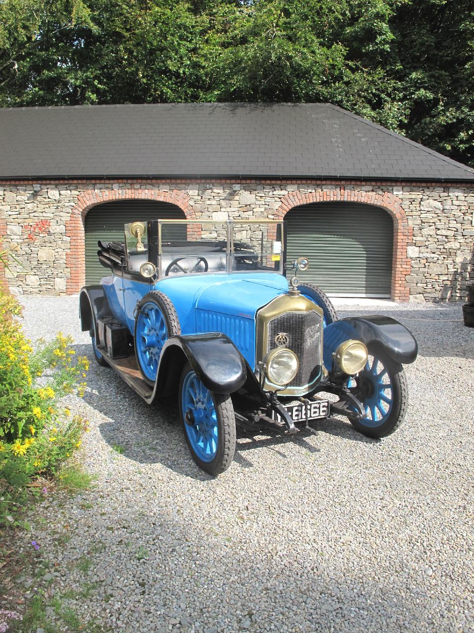 1924 De Dion Bouton 12/24 Drophead Coup&#233;  Chassis no. 15 11114 Engine no. 33001
