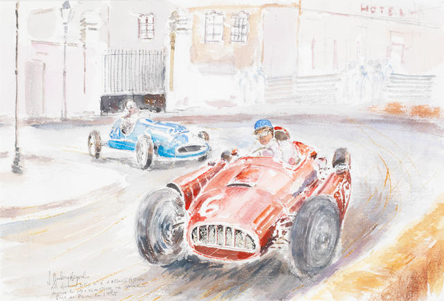Jacques Dulery-Reyval (1926-), 'Lancia D-50',