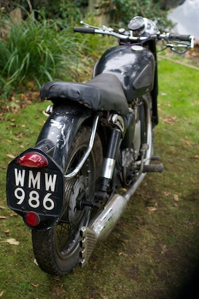 c.1960 Velocette 350cc Viper Frame no. (see text) Engine no. VR3273 image 5