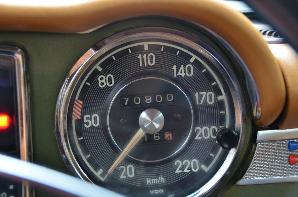 285,1970 Mercedes-Benz 280SL Convertible  Chassis no. 11304412019033