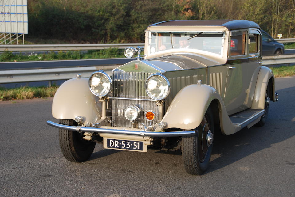 Originally owned by The Hon Dorothy Paget,1931 Rolls-Royce 40/50hp Phantom II 'Continental' Sports Saloon 1931  Chassis no. 48GX
