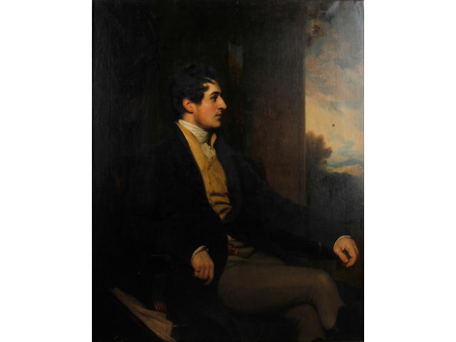 Circle of Sir Martin Archer Shee (Dublin 1769-1850 Brighton) Portrait of a gentleman, said to be The First Lord Belper