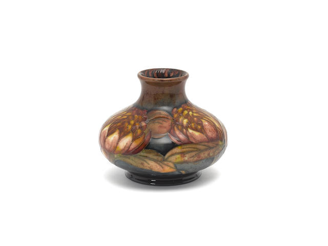 William Moorcroft 'Waratah' a Good Flamb&#233; Vase, circa 1928