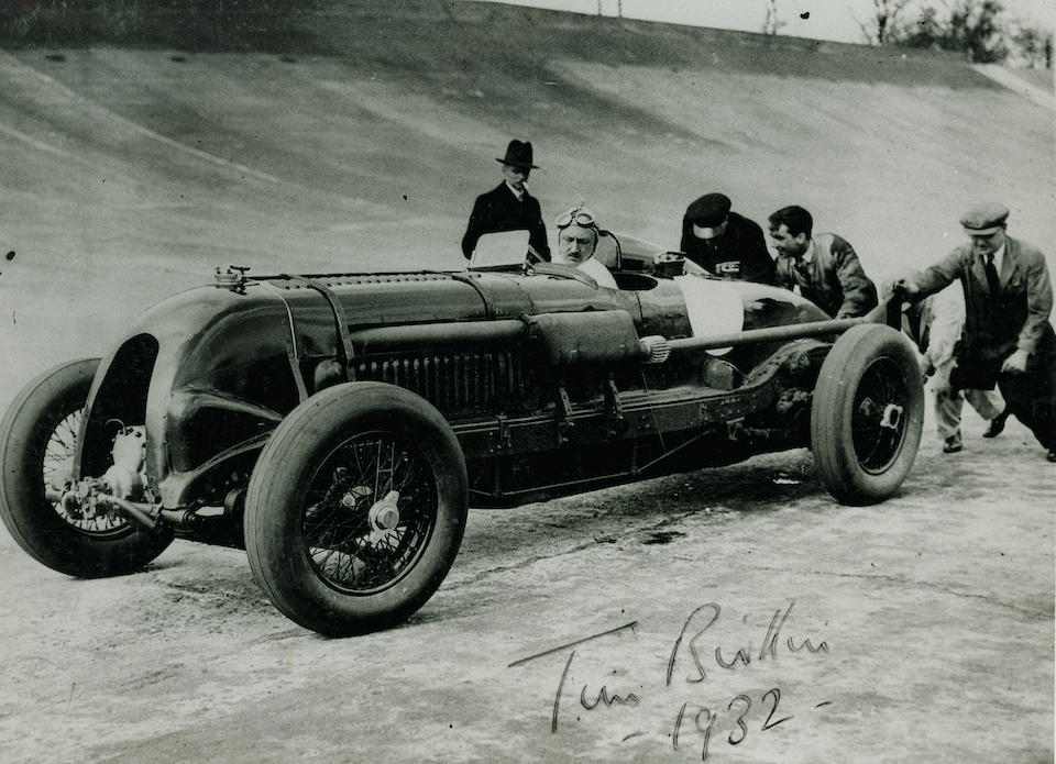 The Ex-Sir Henry 'Tim' Birkin, Hon. Dorothy Paget-owned, Brooklands Outer Circuit Lap Record Breaking The Ex-Sir Henry 'Tim' Birkin, Hon. Dorothy Paget-owned, Brooklands Outer Circuit Lap Record Breaking,1929-31 4&#189;-Litre Supercharged 'Blower' Bentley Single-Seater  Chassis no. HB 3402 Engine no. SM 3901