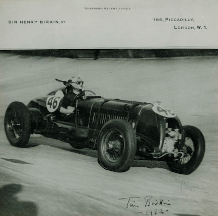 The Ex-Sir Henry 'Tim' Birkin, Hon. Dorothy Paget-owned, Brooklands Outer Circuit Lap Record Breaking The Ex-Sir Henry 'Tim' Birkin, Hon. Dorothy Paget-owned, Brooklands Outer Circuit Lap Record Breaking,1929-31 4½-Litre Supercharged 'Blower' Bentley Single-Seater  Chassis no. HB 3402 Engine no. SM 3901 image 39