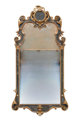 A George I giltwood pier mirror
