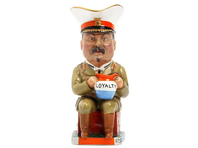A Wilkinson Carruthers-Gould 'General Botha' Toby jug