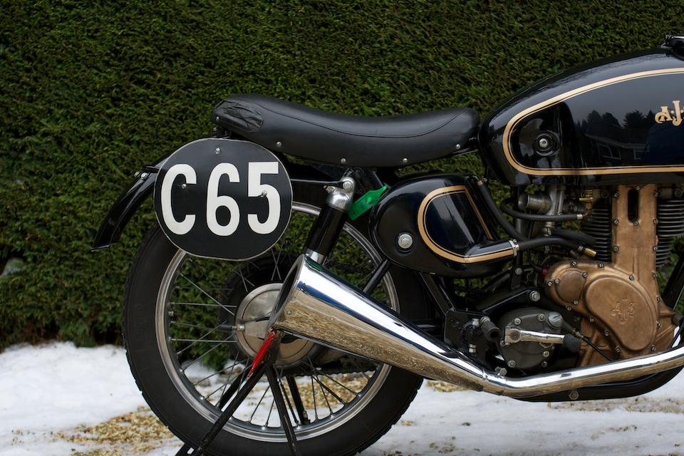 1949 AJS 7R 350cc Racing Motorcycle Frame no. 1323 Engine no. 48/7R 510
