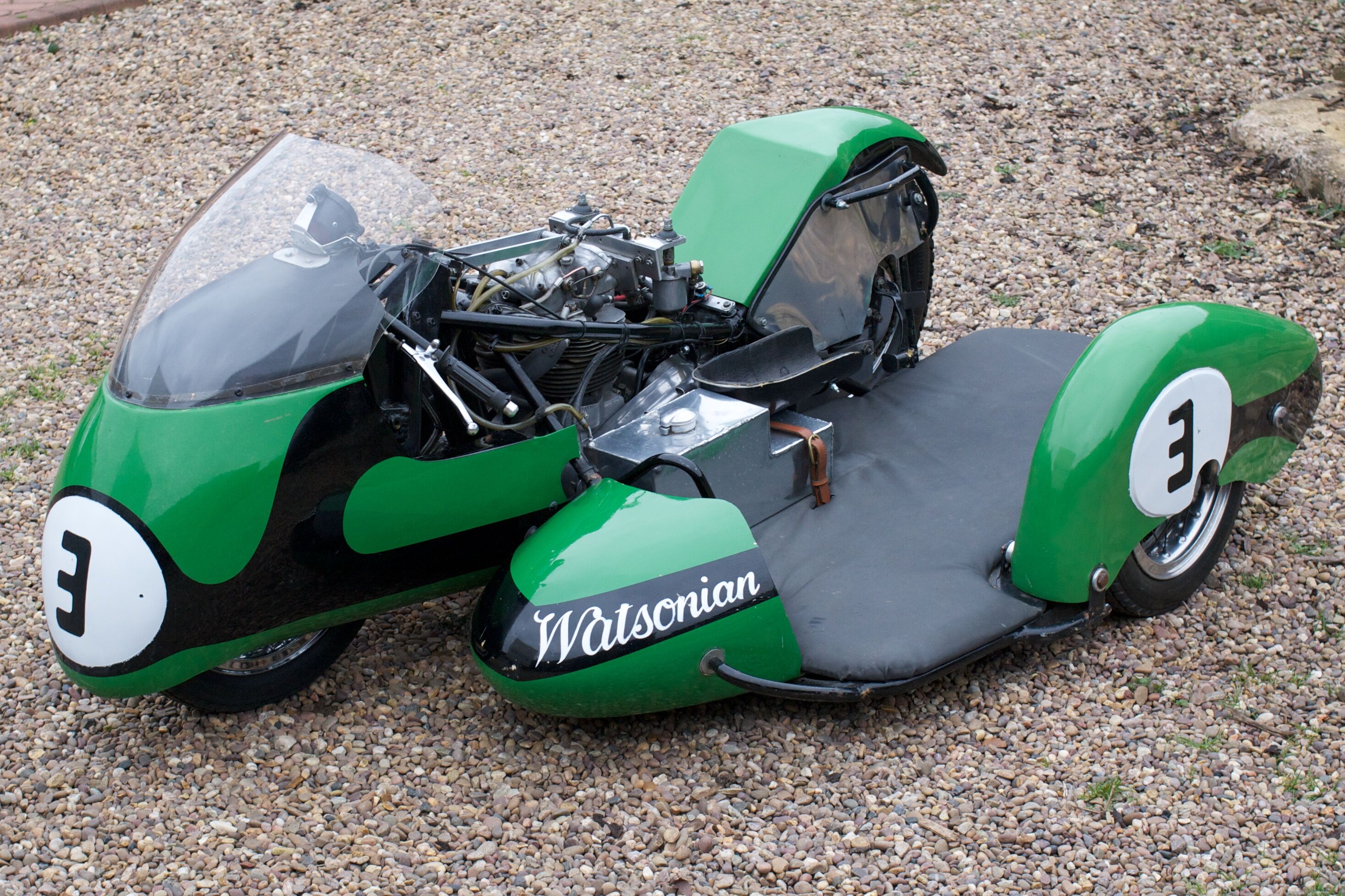 Sidecar Racing Model Bonhams Cars : The ex-Chris Vincent, 1962 Isle of Man Sidecar TT ...