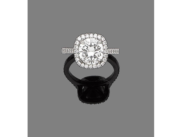 A diamond single-stone ring, by Boodles
