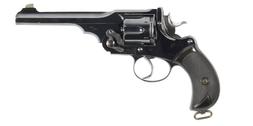 An exceptional .450/.455 '"WG" Army Model' revolver by P. Webley & Son, no. 20013