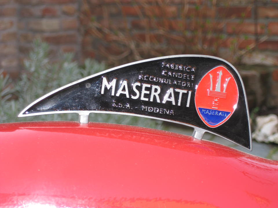 1955 Maserati 125 Sport Frame no. 03948 Engine no. 03948