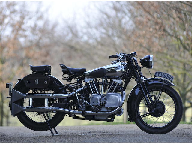 The ex-Murray Motorcycle Museum,1934 Brough Superior 996cc SS100 Frame no. 1057 Engine no. JTOR/D 39150
