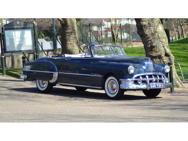 The ex-Keith Richards, used during the making of the famed album, 'Exile On Main St',1950 Pontiac Chieftain 'Silver Streak' Convertible  Chassis no. P8TH 83630