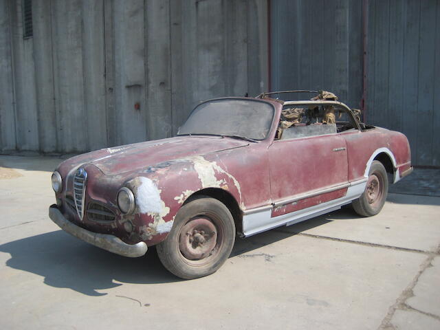 Bonhams 1950 Alfa Romeo 1900 Cabriolet Chassis No Ar1900