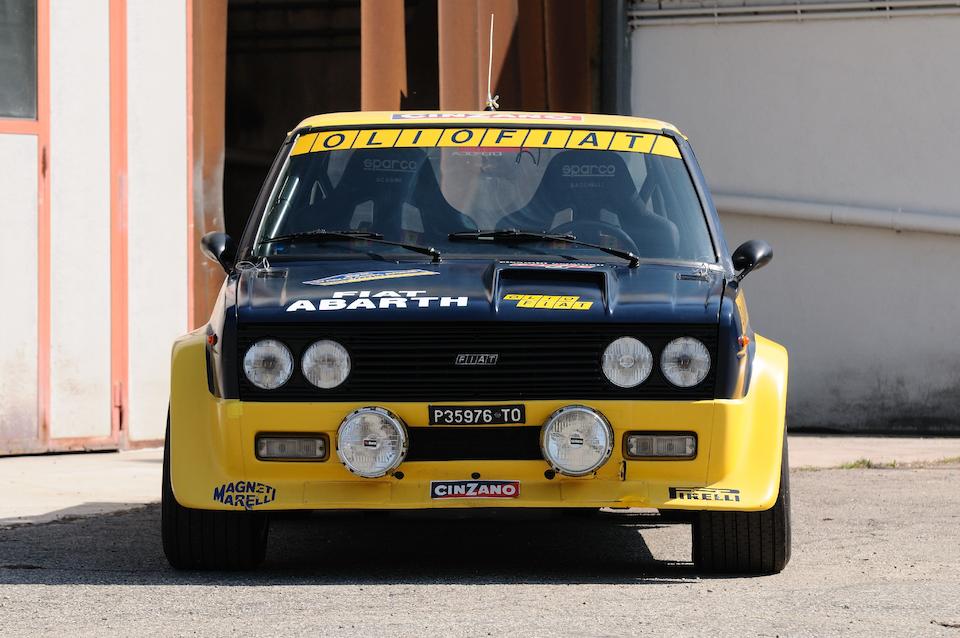 The ex-Bernard Darniche/Alain Mah&#232;, Rally Tour de Corse-winning,,1977  FIAT  131 Abarth Group 4 Rally Car  Chassis no. 131AR2045674