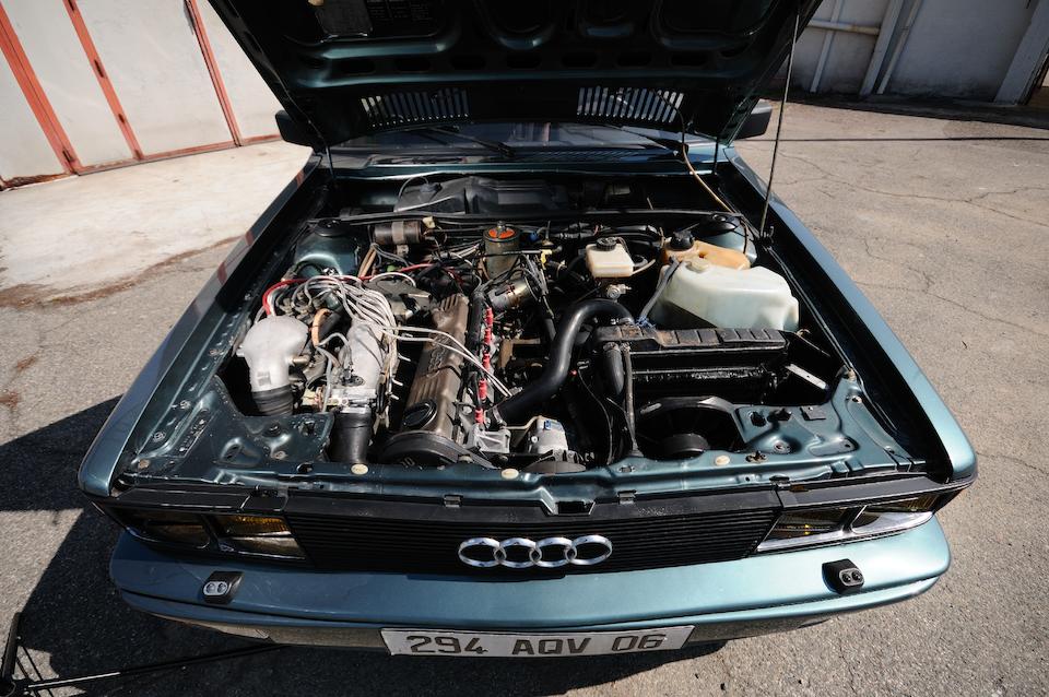 1982 Audi  Quattro Coup&#233;  Chassis no. 900190