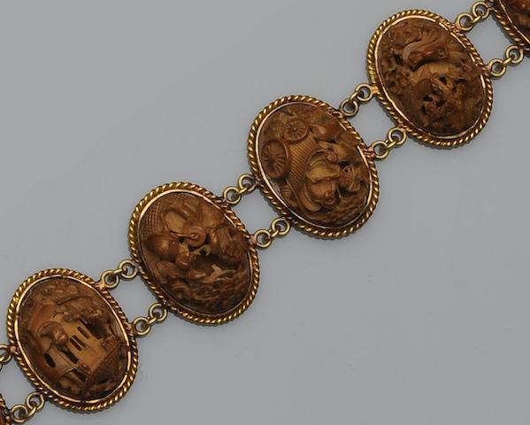 A Chinese panel bracelet