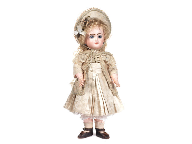 Rare Bebe Francaise bisque head doll