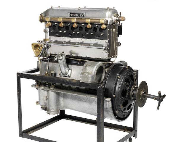 A Bentley 4 &#189; Litre engine,