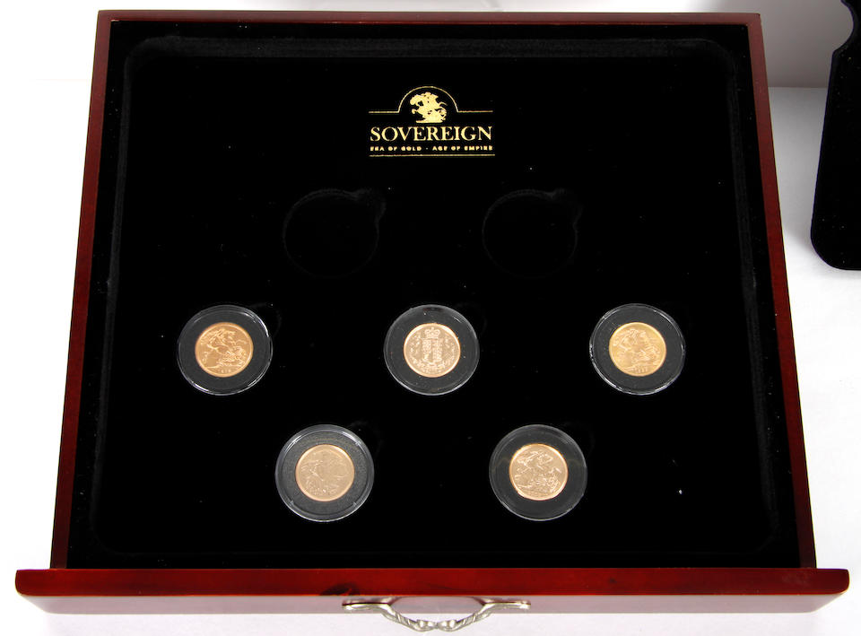 A British sovereign collection, 1871 - 2006, (12)