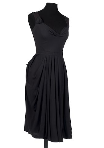 Bonhams Quantum Of Solace Olga Kurylenko Worn Black Prada Dress 2008