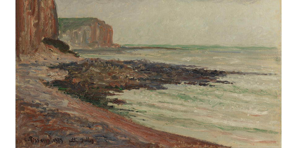 Camille Pissarro (French, 1830-1903) Falaises aux Petites-Dalles