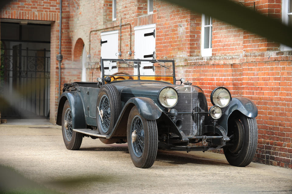 Direct from 84 years in one family ownership A breathtakingly-original time-capsule car for the truly discerning connoisseur,1928 Mercedes-Benz 36/220 6.8-litre S-Type Four-Seat Open Tourer  Chassis no. 35906 Engine no. 68657