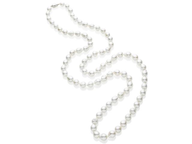 A cultured pearl longchain