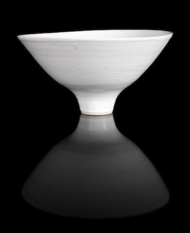 Lucie Rie A Large Footed Bowl, circa 1968