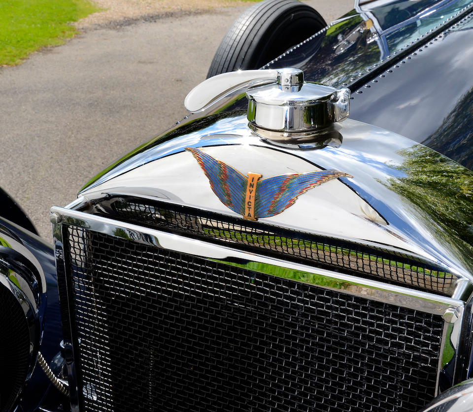 1931 Invicta 4&#189;-Litre S-Type Low-chassis Tourer 'Bluebird'  Chassis no. S37 Engine no. 7403