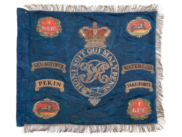 1st King's Dragoon Guards Regimental Standard c1861-1882