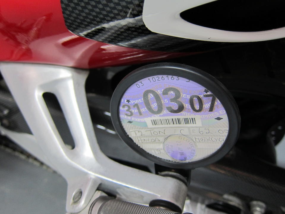 1,180 miles from new,1999 Honda CBR1200XX Super Blackbird 50th Anniversary Limited Edition Frame no. JH25C35A1WM110020 Engine no. SC35E3005106