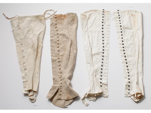 Spatterdashes, late 18th to early 19th Century