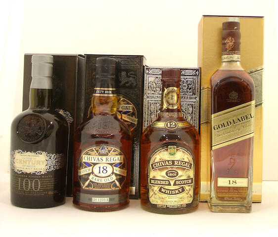 Bonhams : The Century of Malts Chivas Regal-18 year old ...