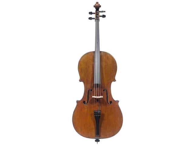A French Cello by Nicolas Vuillaume, Paris, 1842 (2)