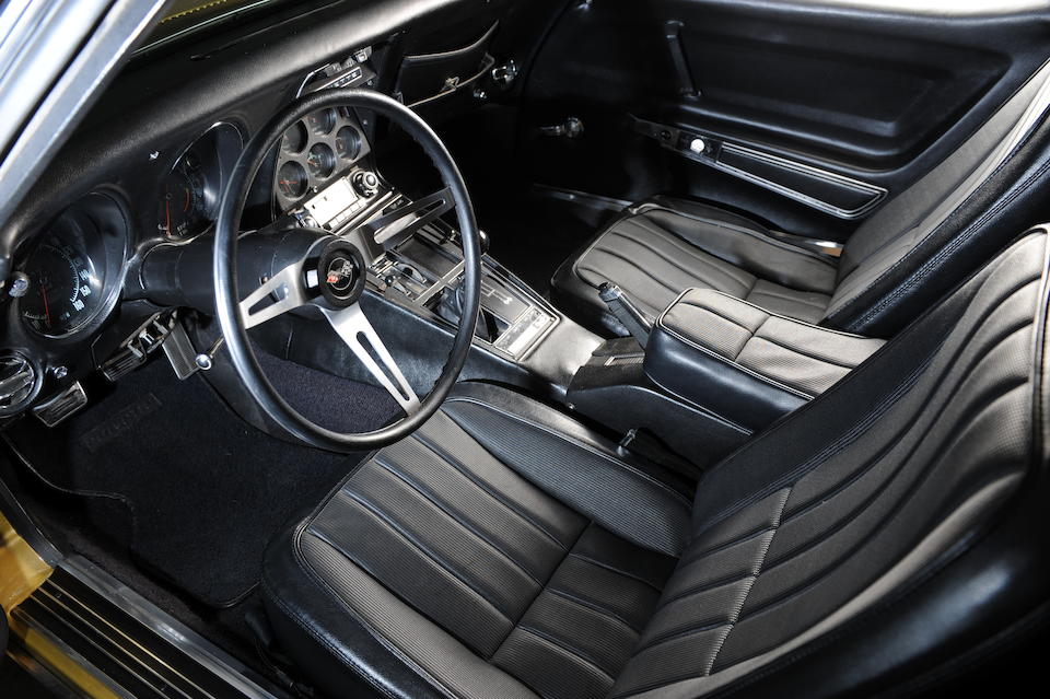 Left hand drive,1969 Chevrolet Corvette Stingray Convertible  Chassis no. 194679S734222 Engine no. TBA