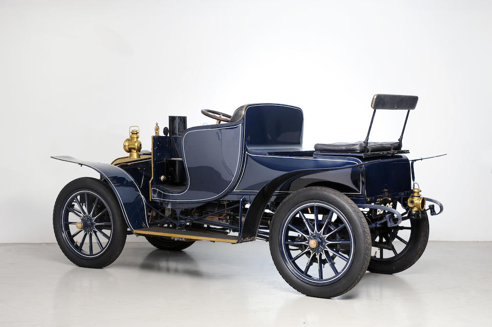 Single family ownership from new, sole surviving example,1904 Wilson-Pilcher 12/16hp Four-Cylinder Four-seat Phaeton  Chassis no. 52 Engine no. 12