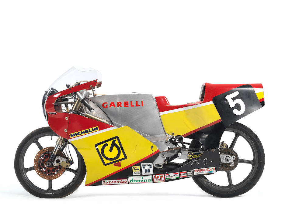 1989 Garelli 125cc Grand Prix Racing Motorcycle Frame no. 001-1