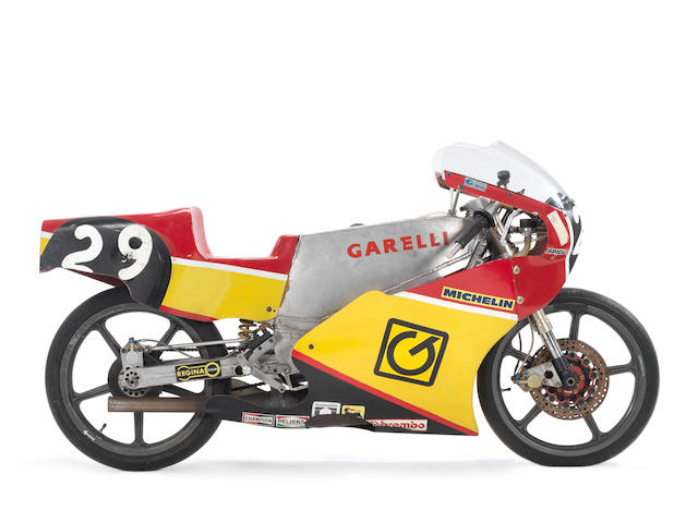 1989 Garelli 125cc Grand Prix Racing Motorcycle Frame no. 004-1