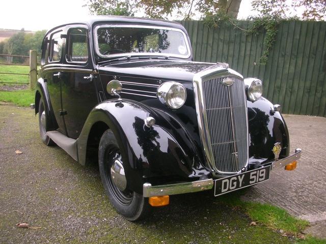 1939 Wolseley Ten Saloon  Chassis no. 3102359 Engine no. 2399