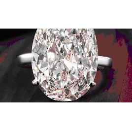 A magnificent diamond single-stone ring